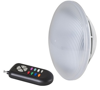 Лампа светодиодная "PAR56", RGB, 900 лм, 15 Вт, пульт в комплекте