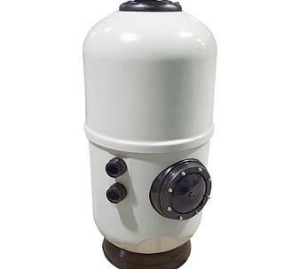 Фильтр "Aster" Ø 750 мм, 21 м3/ч, с боковым подключением, засыпка 0,8 м, пластинчатый